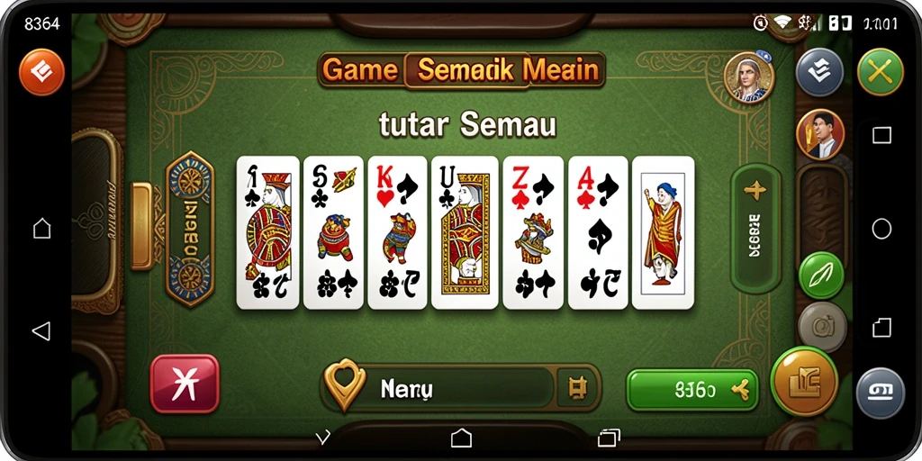 Tampilan gameplay seru dari 8364 dengan aksi Domino yang menarik.
