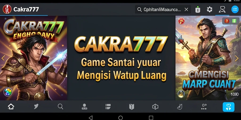 Tampilan menarik dari gameplay CAKRA777 yang menghibur dan penuh warna.