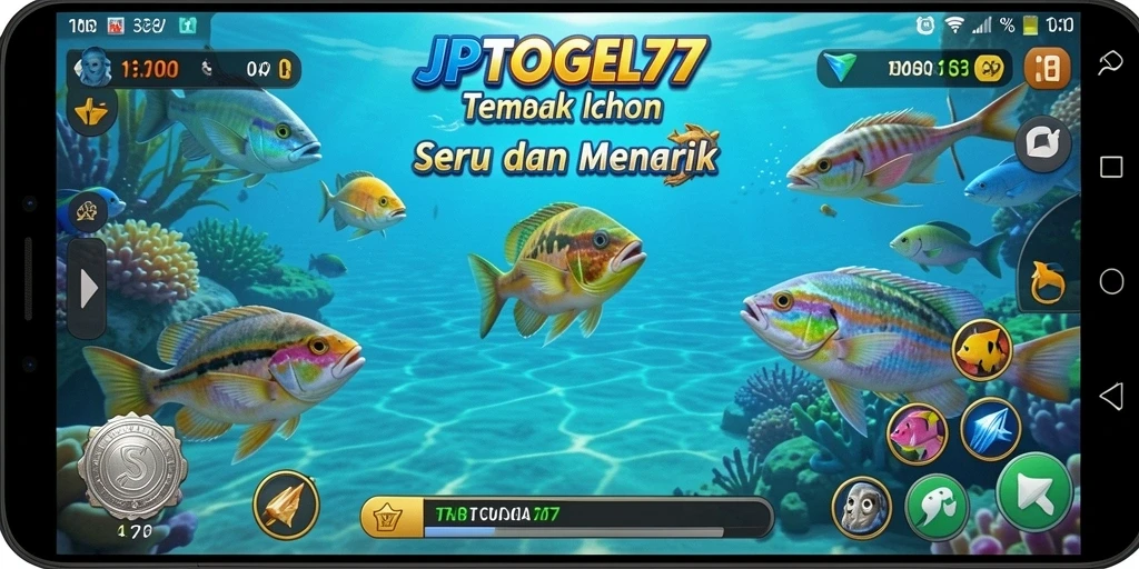 Gameplay seru dalam JPTOGEL77 dengan aksi menembak ikan.