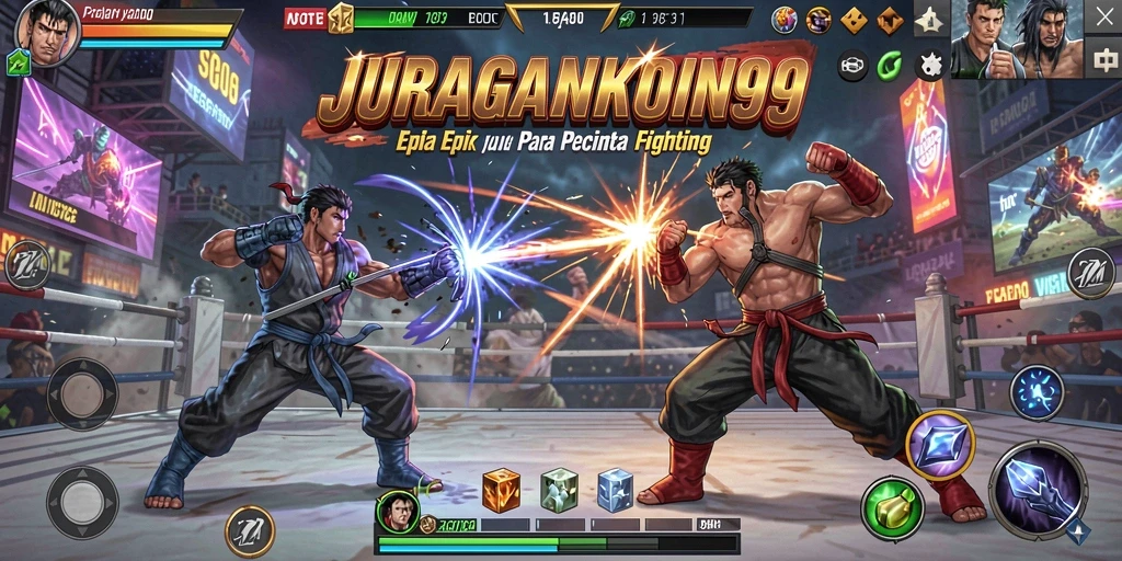 Tampilan gameplay JURAGANKOIN99 yang mendebarkan dan menantang.